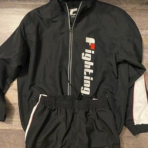 Athletic warm ups / track suit
